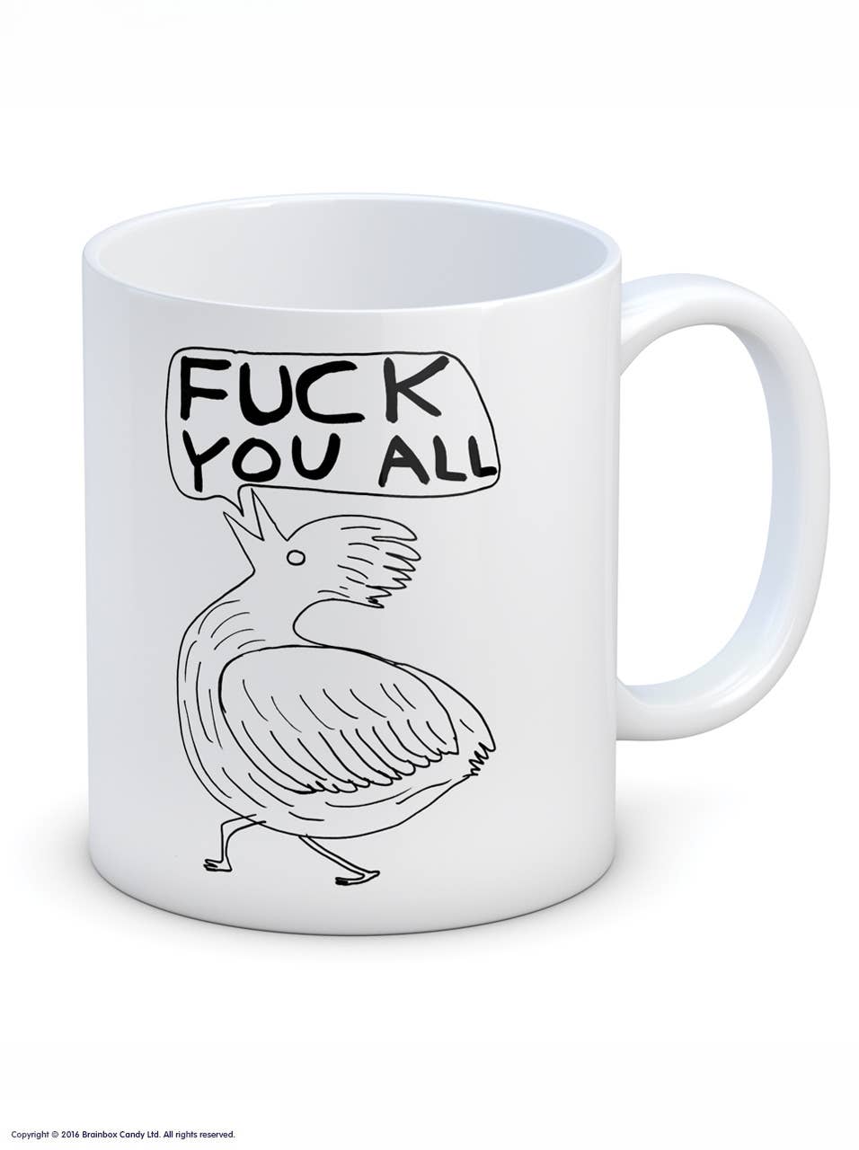 David Shrigley Mug Fuck You All