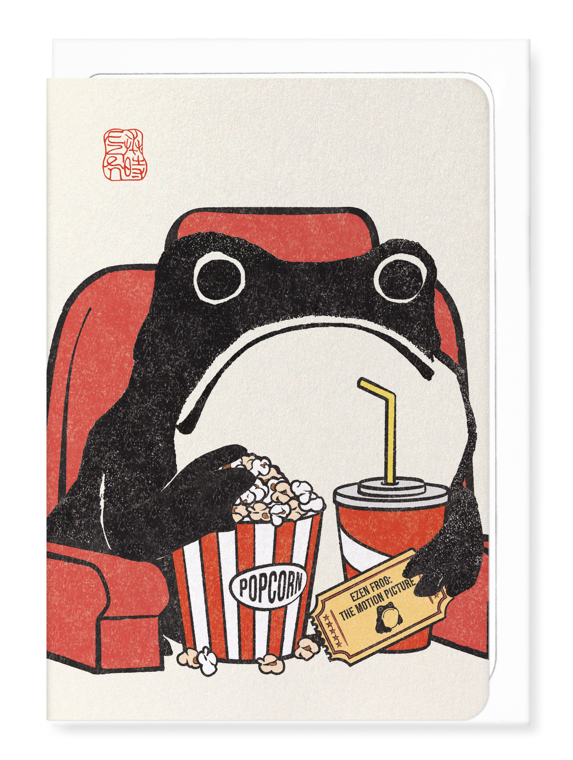 MOVIE LOVER EZEN FROG: Greeting Card