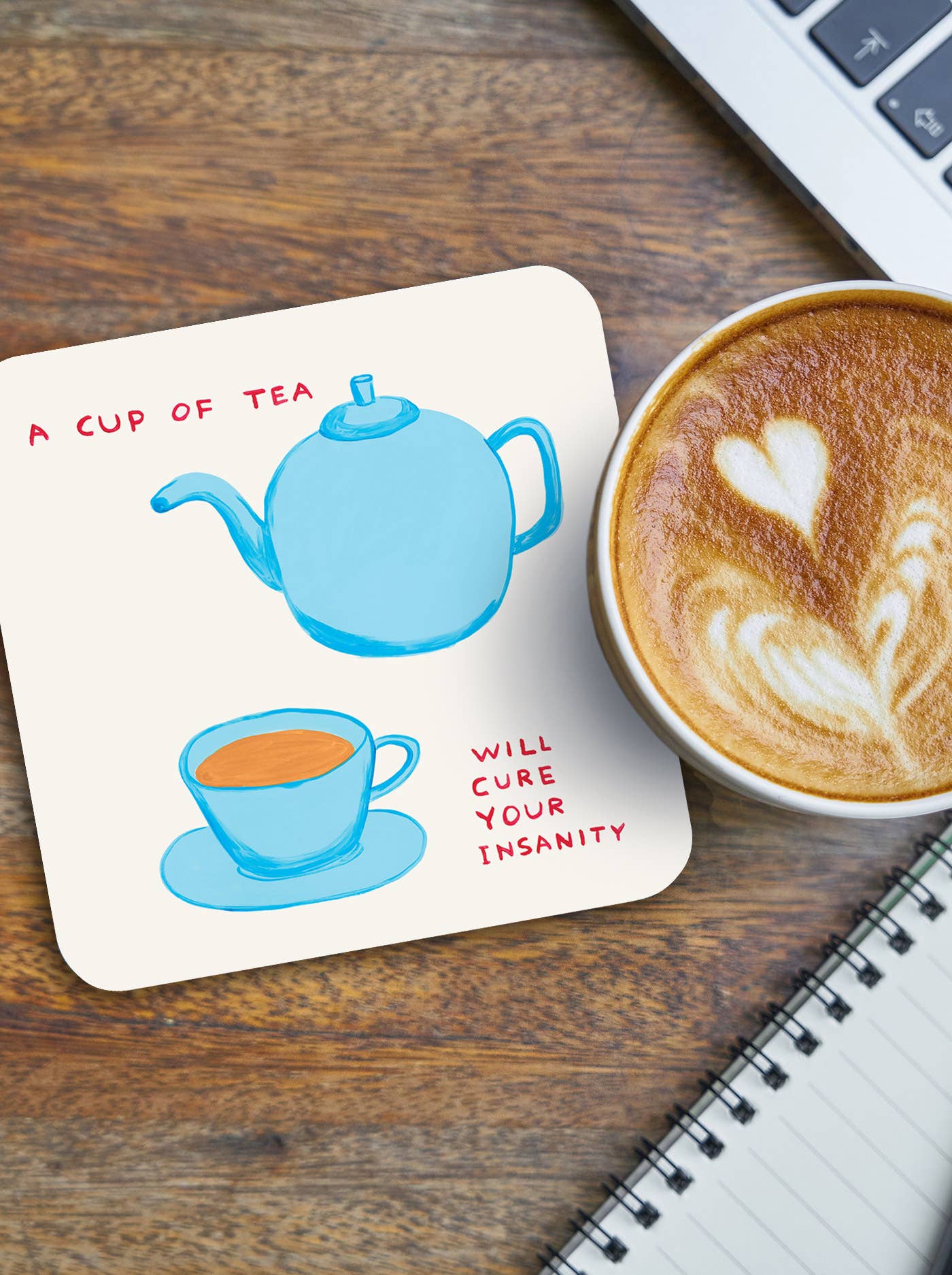 Funny Coaster - Cup Of Tea