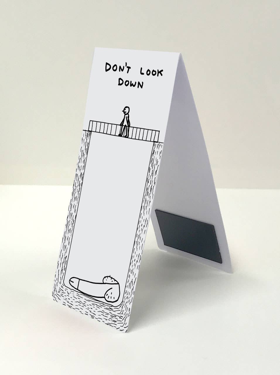 David Shrigley Magnetic Bookmark Don't Look Down