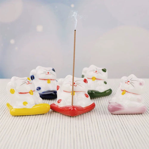 Cats Incense Holder