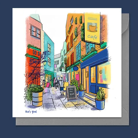 London Neal's Yard Blank Card