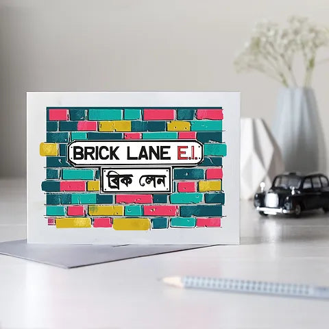 Brick Lane Blank Card