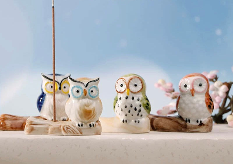 Owl Incense Holder