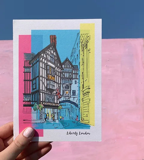 Liberty London Blank Card