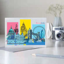 Amazing London Skyline card