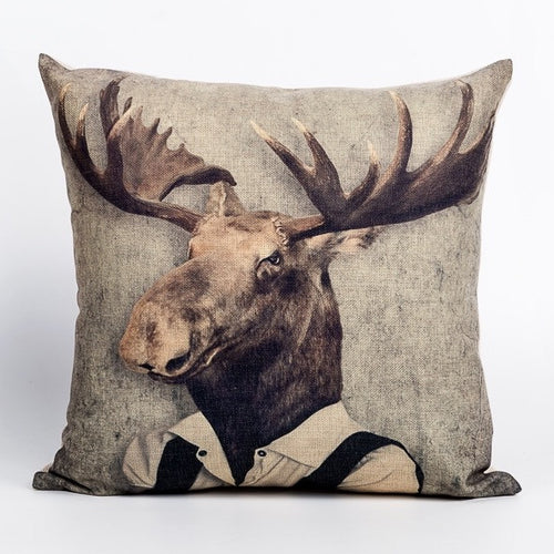 Moose Cushion Cover