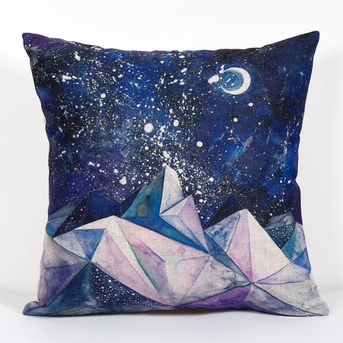 Nocturnal Mountains Cushion Cover