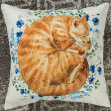 Ginger Cat Cushion Cover
