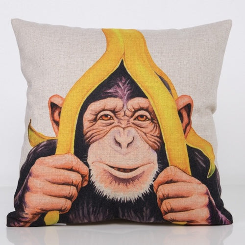 Chimpanzee Cushion Cover