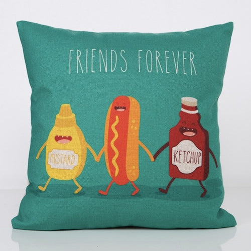 Friends Forever Cushion Cover