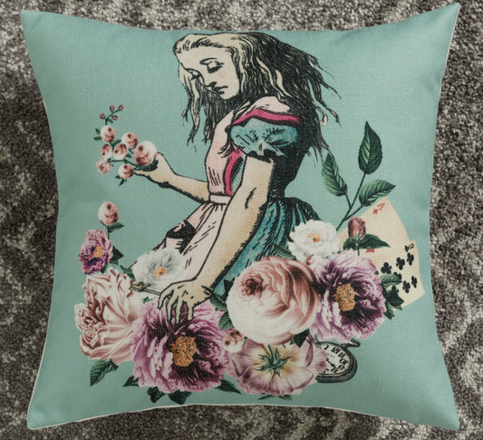 Alice in Wonderland Cushion Cover-Alice