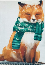 Watercolour Fox Cushion Cover