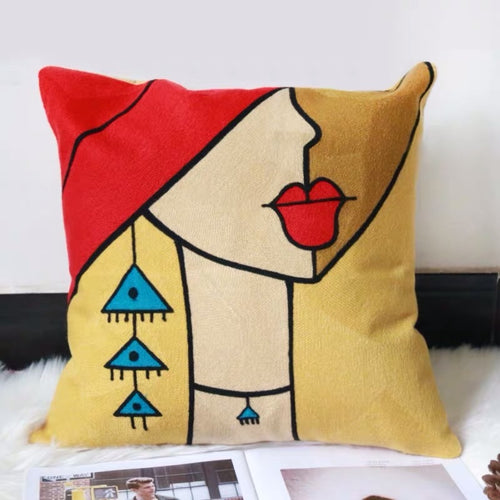 Timeless Red Cushion Cover