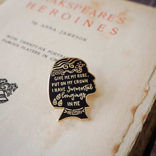 CLEOPATRA ENAMEL PIN