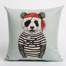 Pirate Panda Cushion Cover